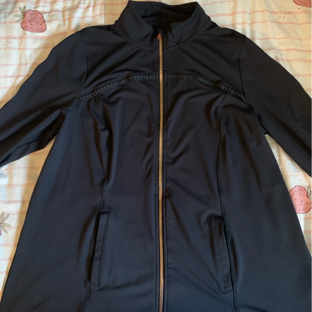 Livi Black Zip Up